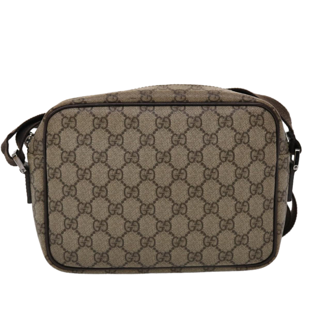 Gucci Shoulder Bag 114291 GG Supreme Pattern Beige Brown PVC