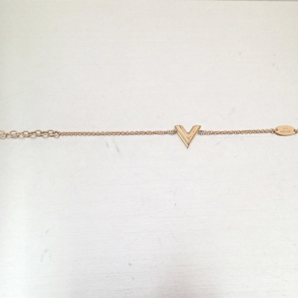 Louis Vuitton Bracelet / Essential V Gold M61084 Metal