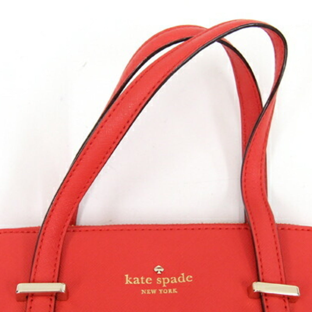 Kate Spade Red Leather Cedar Street Hayden Tote Kate Spade