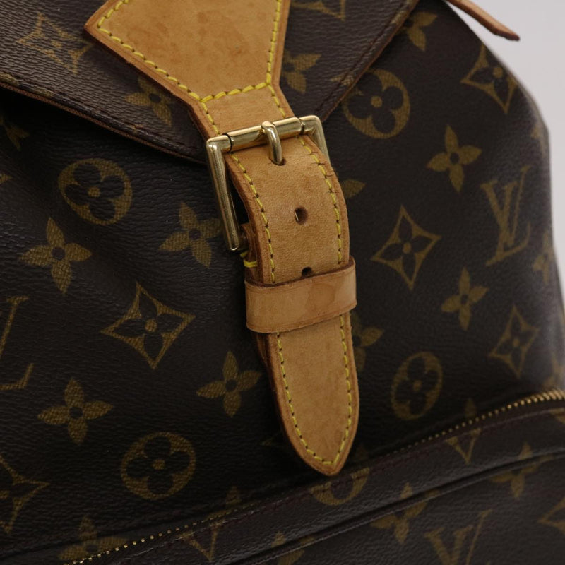 Louis Vuitton Vintage Monogram Montsouris Backpack - Brown GM