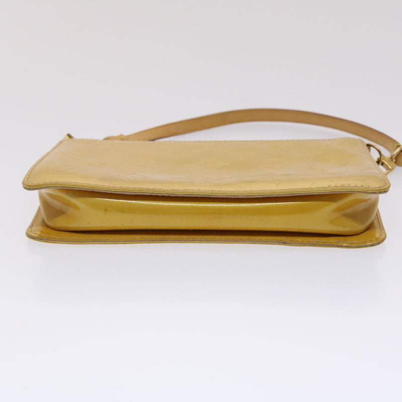 Lexington patent leather handbag Louis Vuitton Beige in Patent