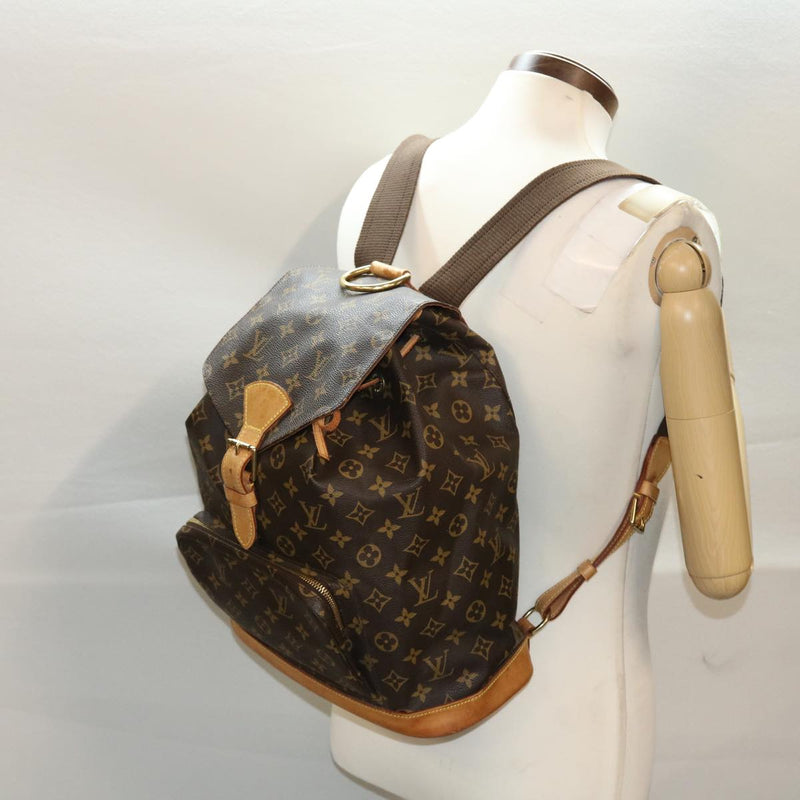 Louis Vuitton, Bags, Authentic Louis Vuitton Monogram Montsouris Gm  Backpack