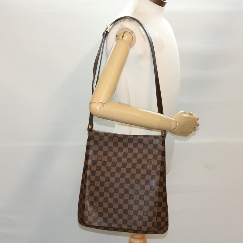Louis Vuitton Damier Ebene Musette Salsa GM Shoulder Bag at