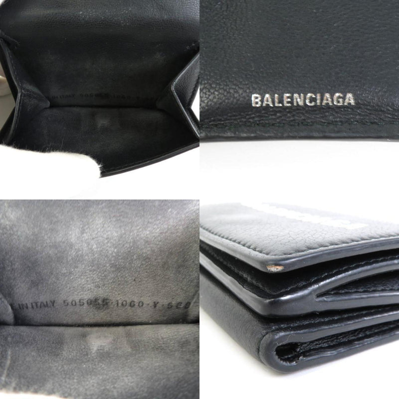 Balenciaga Cash Mini Leather Wallet