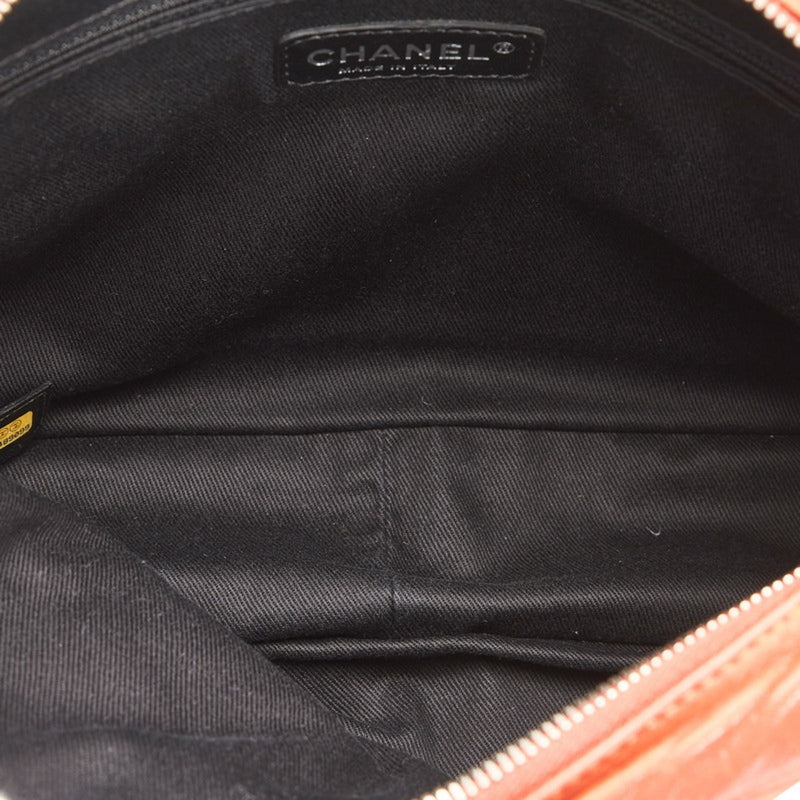 CHANEL Sac Rabat Patent Leather Shoulder Bag-US