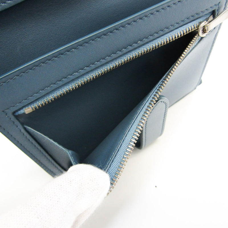 Celine 2020 Medium Strap Bifold Wallet - Grey Wallets, Accessories