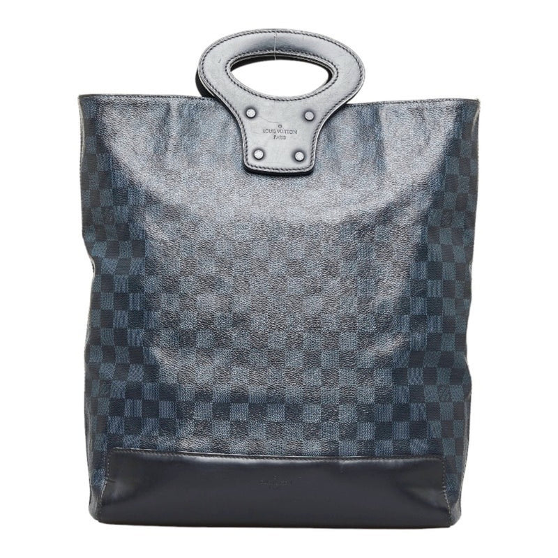 This suitcase from the luxury brand Louis Vuitton is in monogrammed canvas